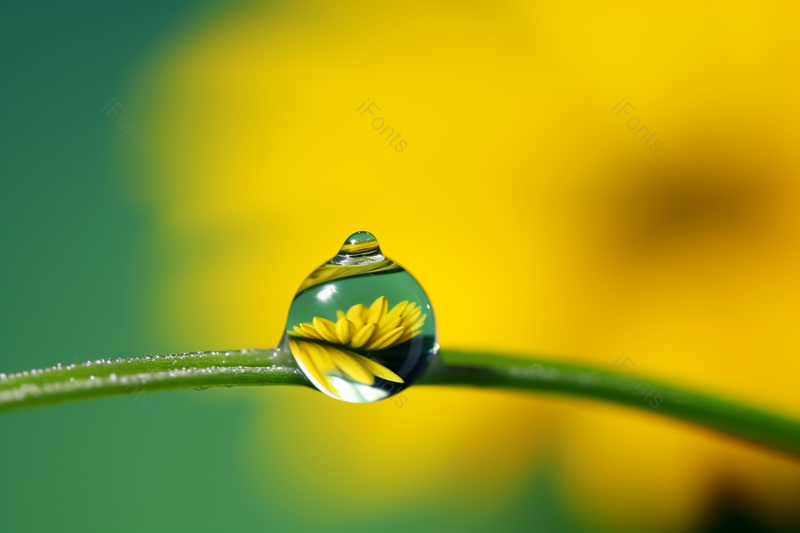 雨水节气小草上的晶莹剔透的露珠摄影实拍,高清,摄影图,摄影图片,图片大全,摄影图免费下载
